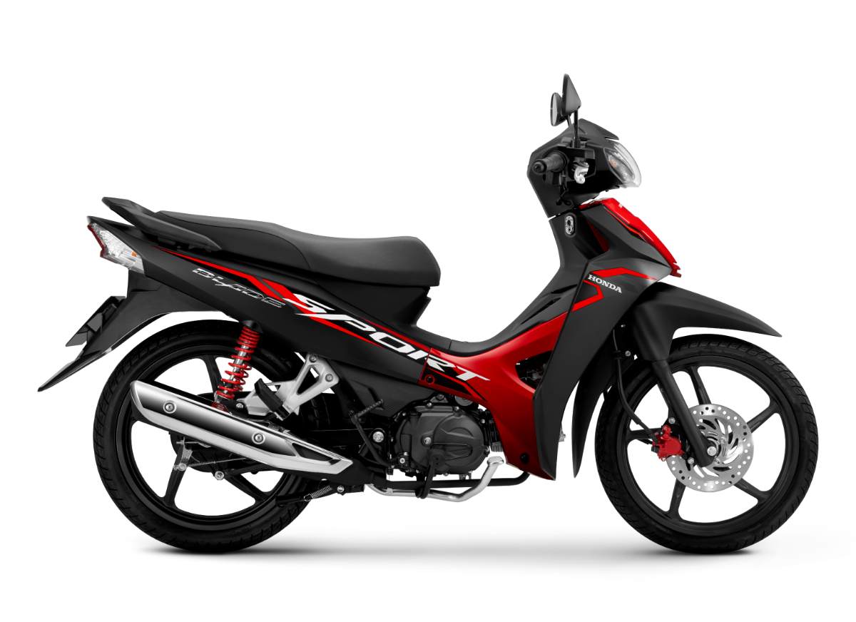 Honda Blade 2023 phiên bản Thể thao màu Đen - Đỏ