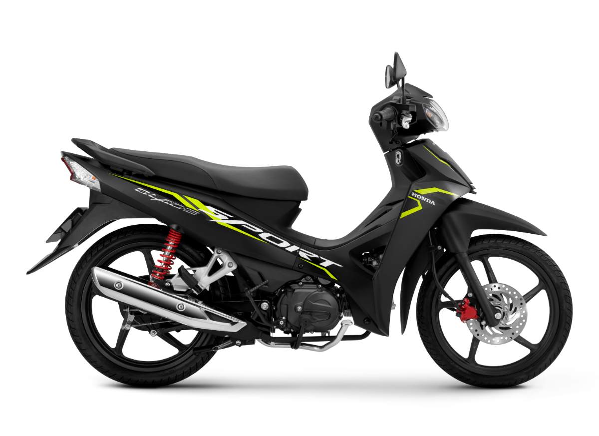 Honda Blade 2023 phiên bản Thể thao màu Đen