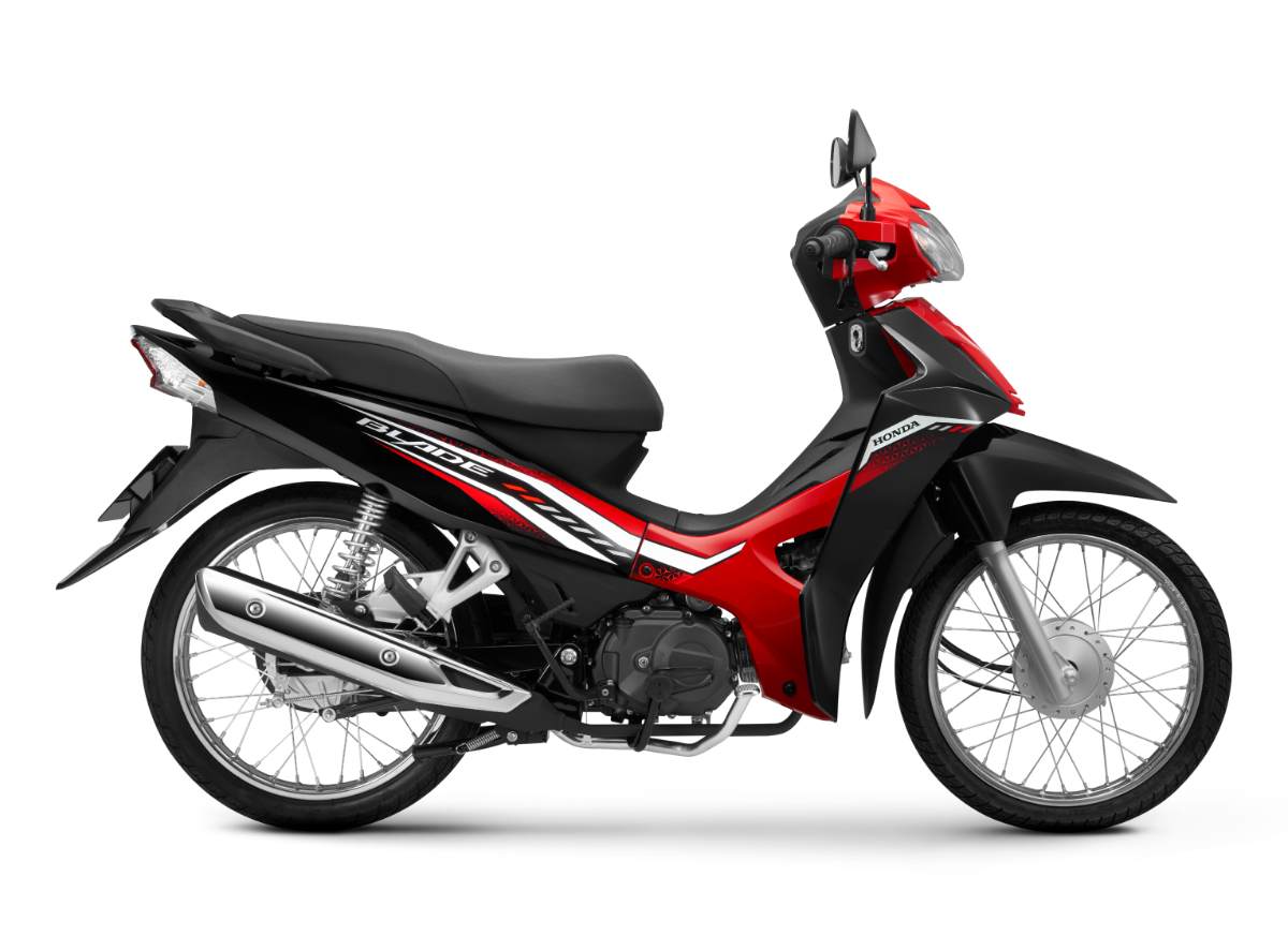Honda Blade 2023 phiên bản Tiêu chuẩn màu Đen - Đỏ