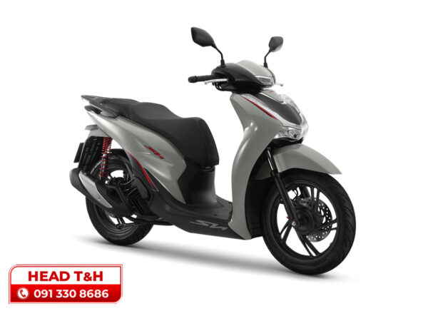 Honda SH125i bản thể thao màu xám đen