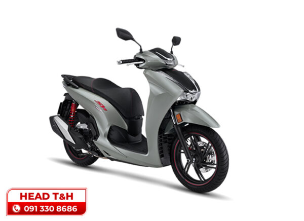 Honda SH350i bản thể thao màu xám đen