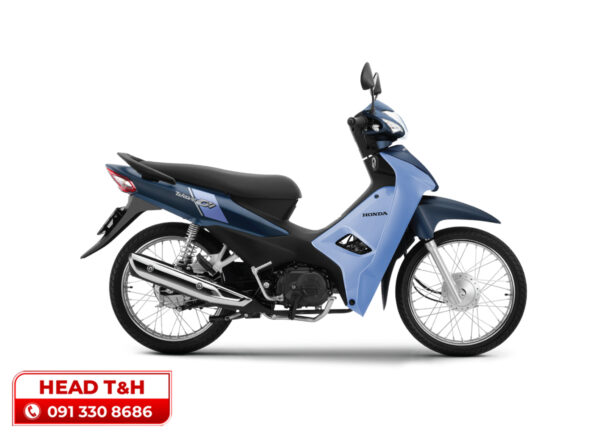 Honda Wave alpha bản cổ điển màu xanh