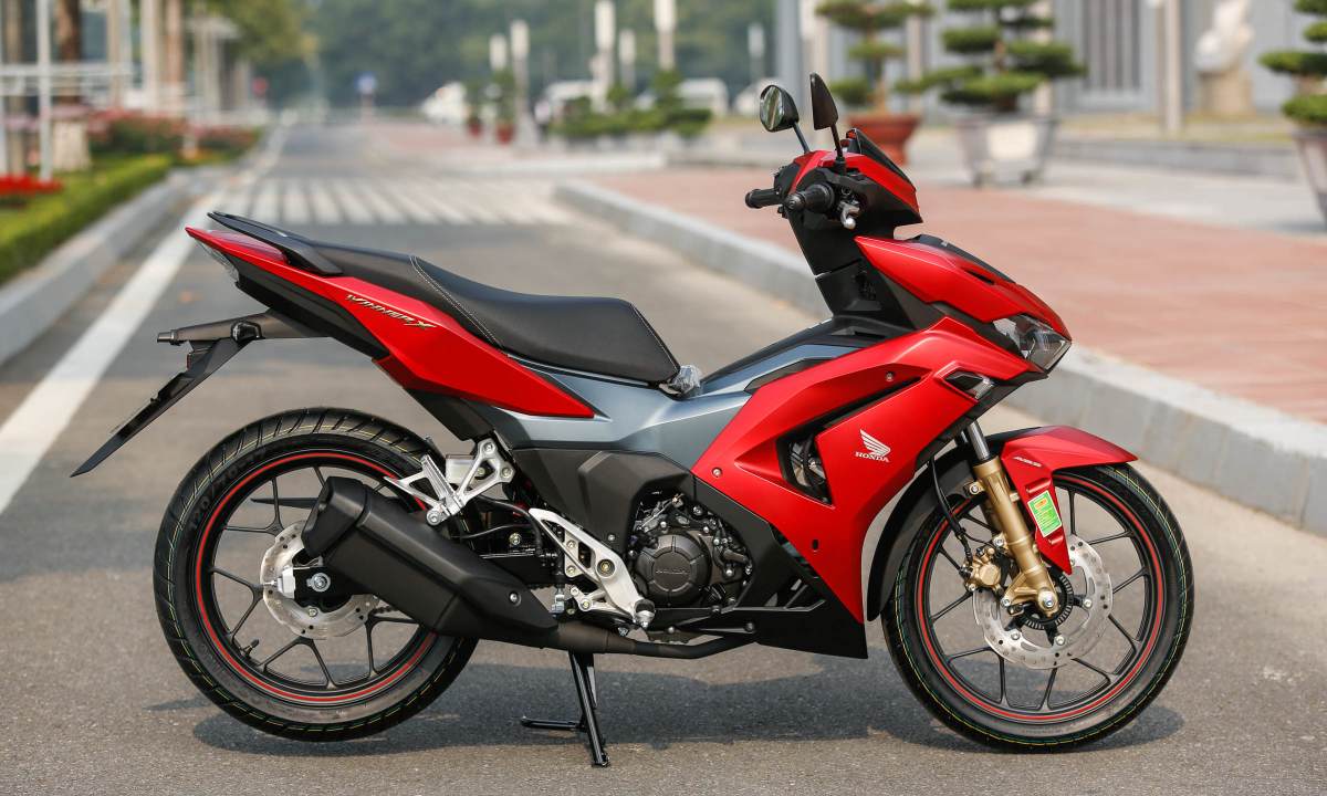 Thiết kế thân xe Honda Winner X