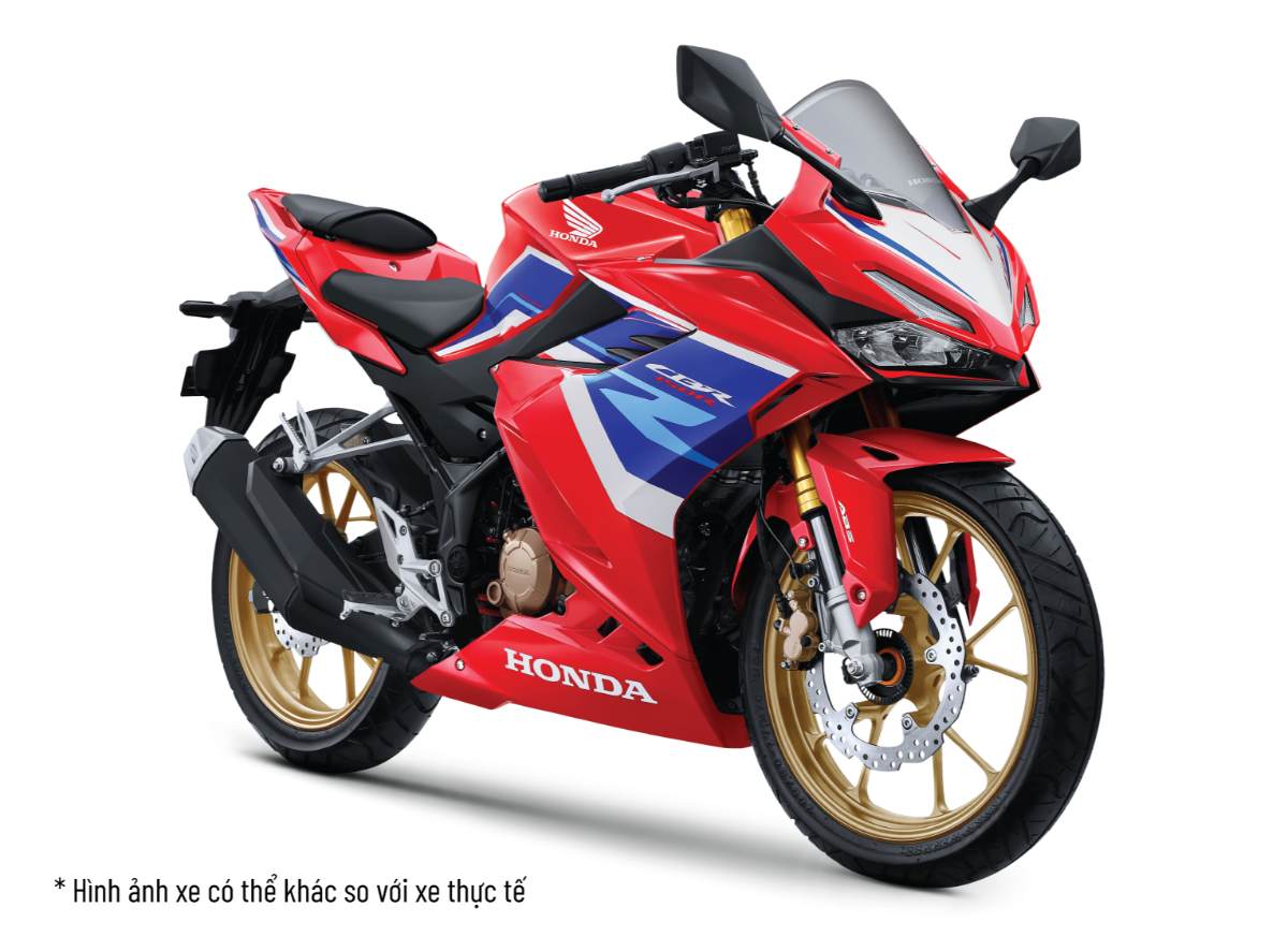 Honda CBR150R bản thể thao màu đỏ.