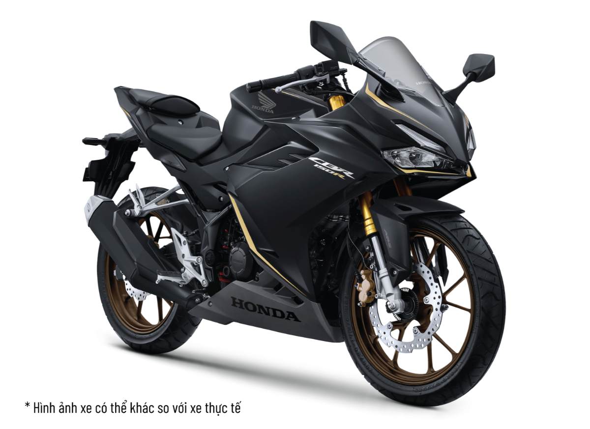 Honda CBR150R bản đặc biệt màu đen xám.