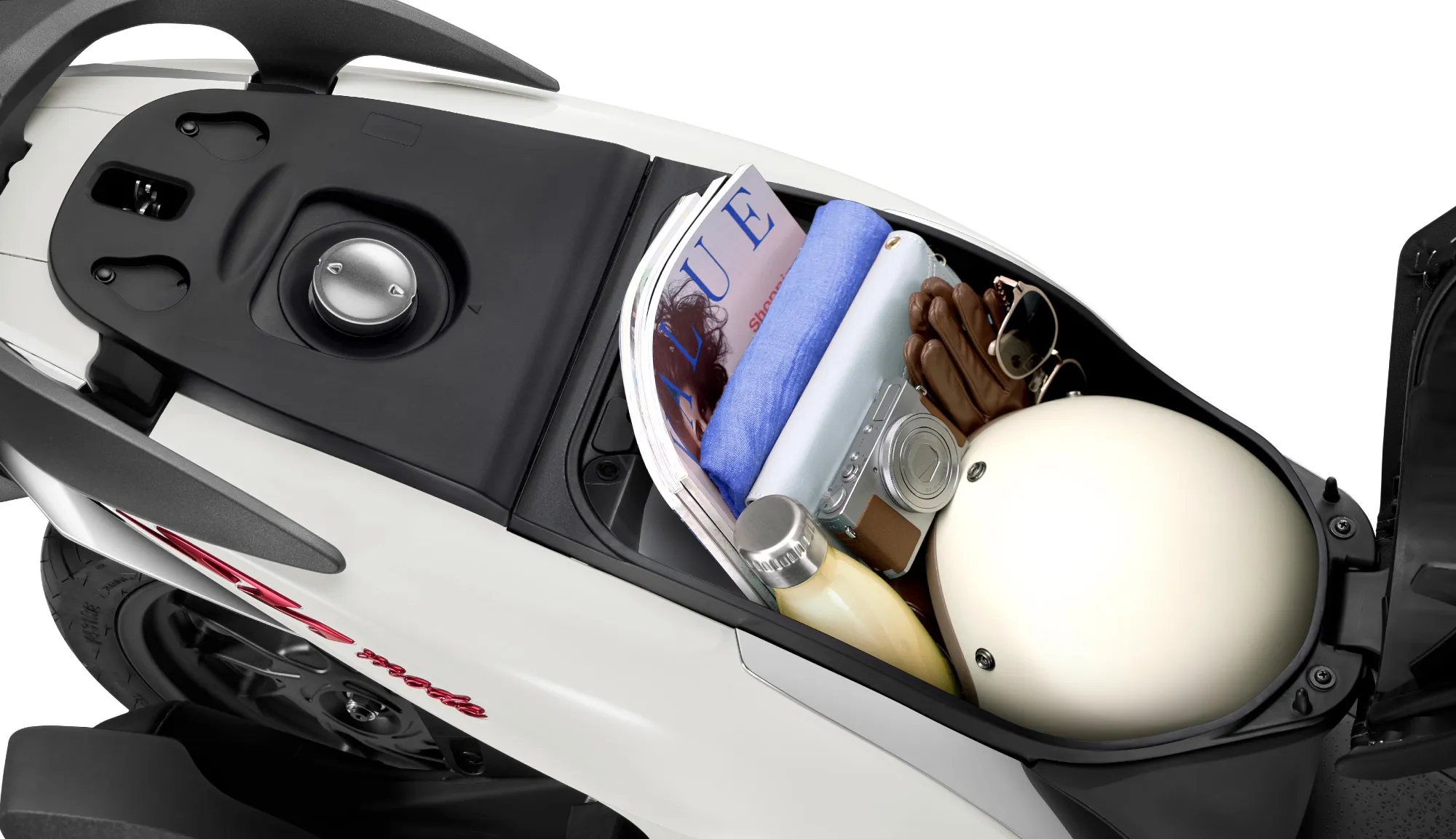 Hộc đựng đồ dưới yên rộng rãi - Honda SH Mode 2027