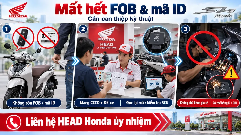 Mất hết FOB và ID liên hệ Head