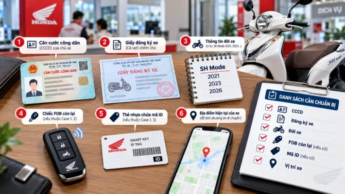 Cần chuẩn bị gì trước khi đi làm lại chìa?