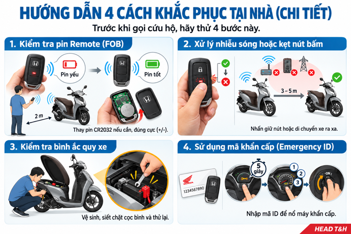 4 cách khắc phục tại nhà